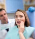 עקירת שן בינה כלואה - תמונת המחשה